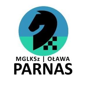 logo: klub szachowy MGLKSz Parnas Oława - sekcja szachowa