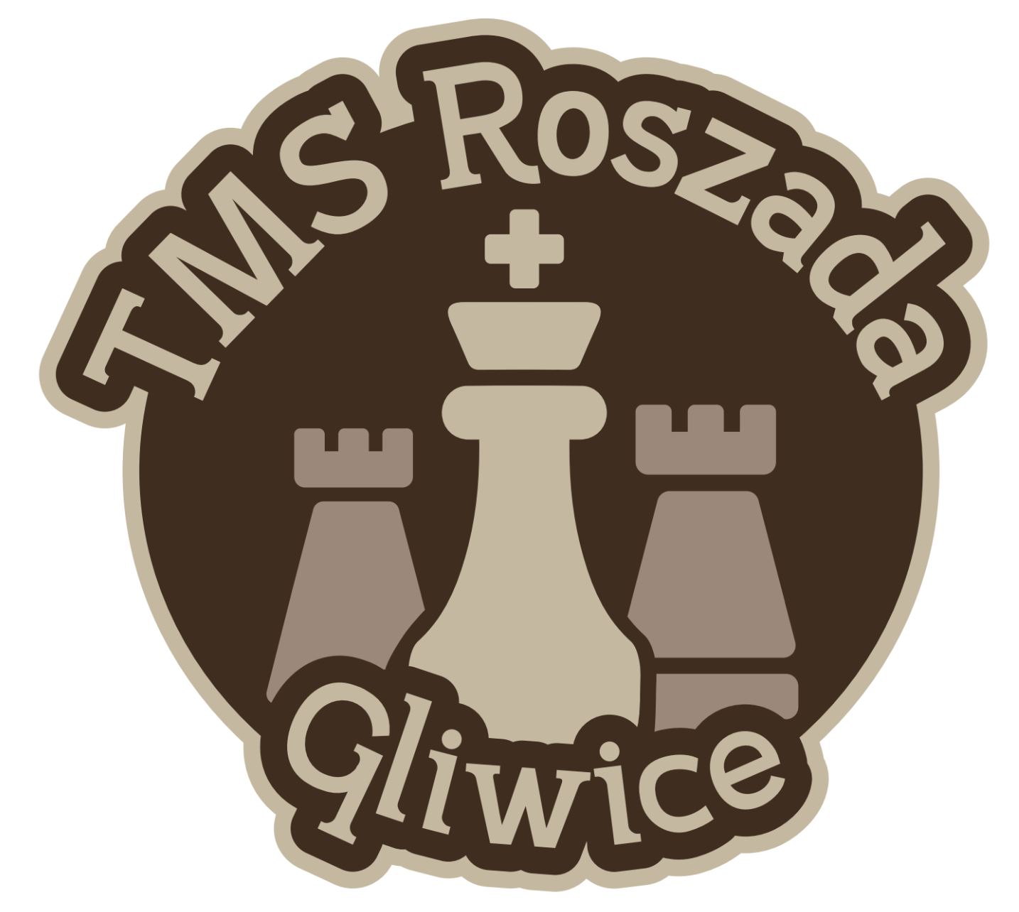 logo: Towarzystwo Miłośników Szachów "Roszada" w Gliwicach