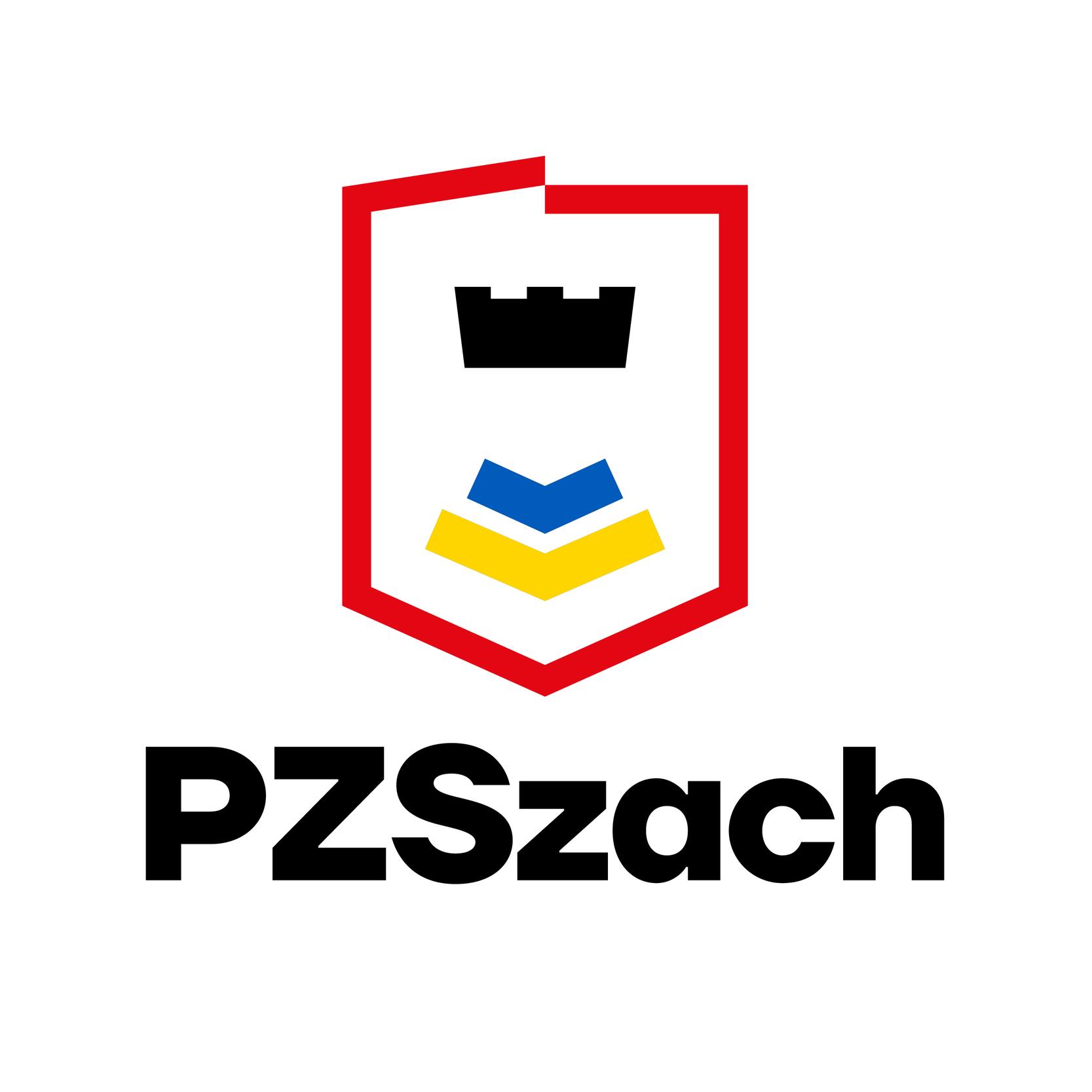 logo: klub szachowy Polski Związek Szachowy z Warszawy