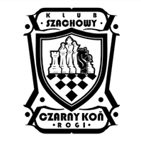 logo: klub szachowy KSz. Czarny Koń Rogi