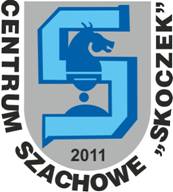 logo: Internetowa Szkoła Szachowa „Skoczek” z Warszawy