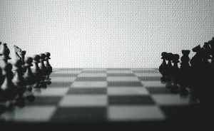 Plansza z szachami